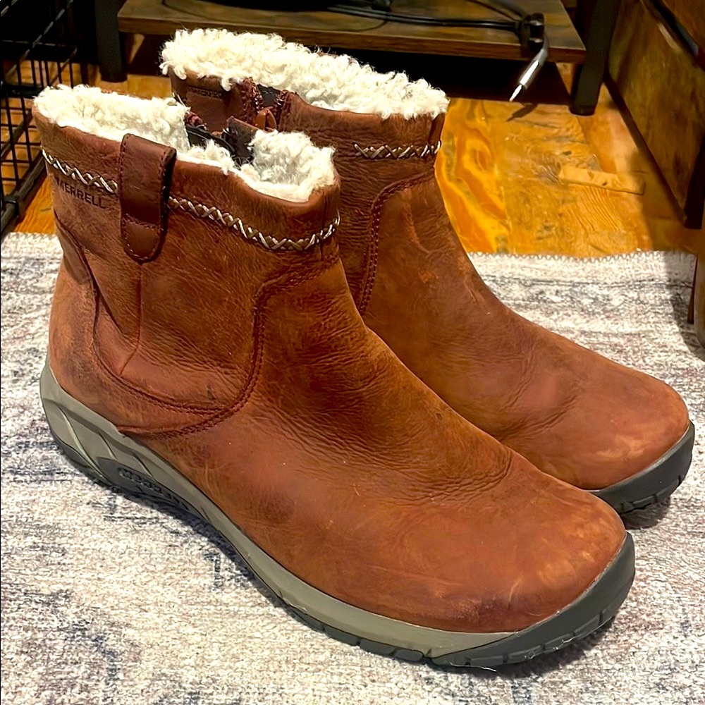 Merrell Women's Brown Ankle Boots